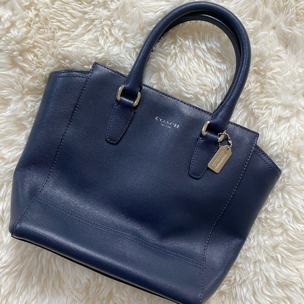 Coach Saffiano Mini Tanner Crossbody Bag